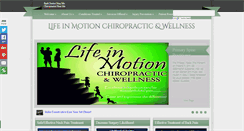 Desktop Screenshot of lifeinmotionchiro.com